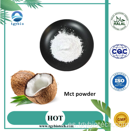 Suministro de aceite de coco MCT Polvo MCT Powder